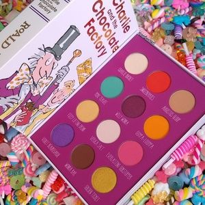 Charlie and the chocolate factory pallete